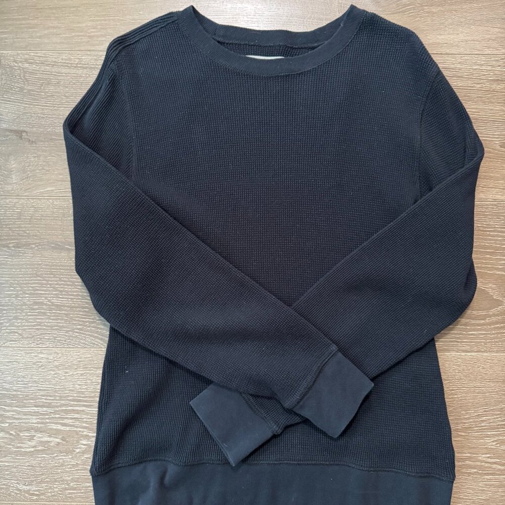 Everlane Organic Cotton Waffle Crew